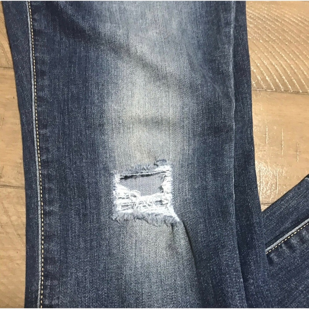 Old Navy Rockstar high‎ rise distressed skinny jeans Sz 2 - Picture 6 of 7